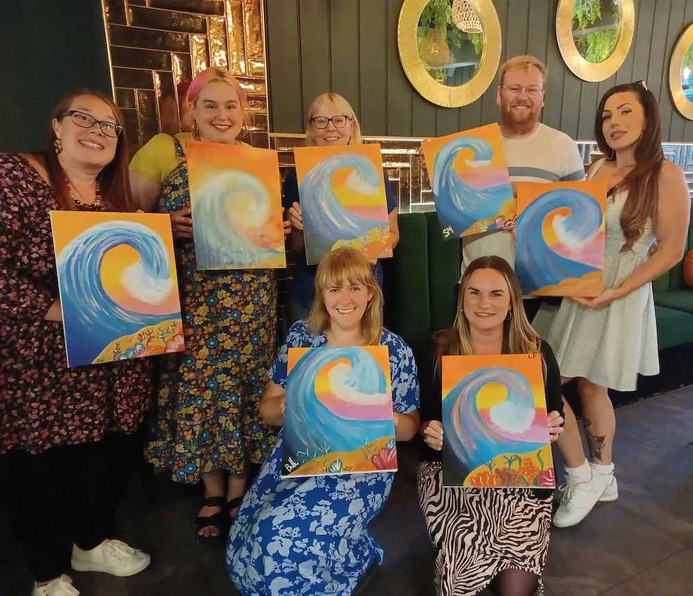 paint and sip worthing